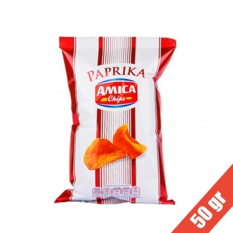 Amica Chips Paprika gr50 - 21 pezzi